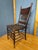 Pressed Back Chair with Leather Seat and Turned Parts For Sale - Image 15 of 18