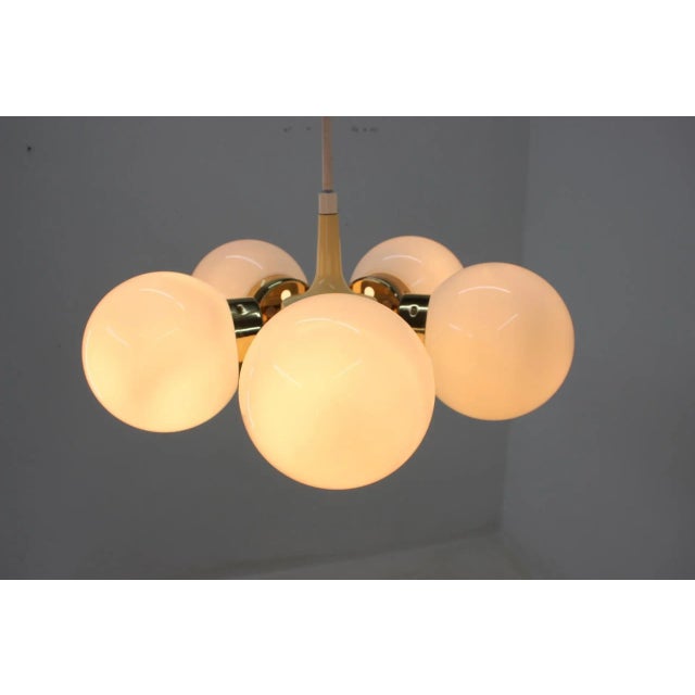 Space Age Sputnik Light from Elektroinstala Decin, 1970s For Sale - Image 3 of 15