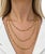 An elegant late Victorian muff long chain necklace, beautifully crafted in rich 20 karat yellow gold. The elongated chain...