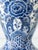 Vintage Delft Blue and White Hand-Painted Ceramic Table Lamp from Velsen, 1950s For Sale - Image 9 of 18