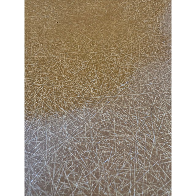 Mustard 1960s Authentic Mid Century Modern Vintage Eames Herman Miller Small Mustard Rocker For Sale - Image 8 of 11