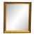 Ornate Gold Framed Mirror, Vintage For Sale