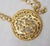 Mid-Century Modern Vintage Signed Napier Goldtone Coat of Arms Pendant Necklace, 1971 Ad Piece For Sale - Image 3 of 9