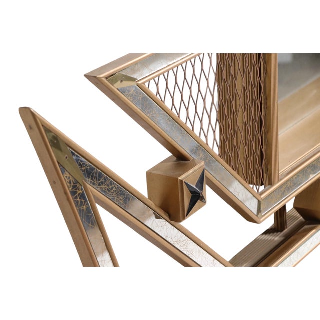 Mid 20th Century Matched Pair of Illinois Molding Co. Fabulous Fifties Shadow Box Mirrors For Sale - Image 10 of 11