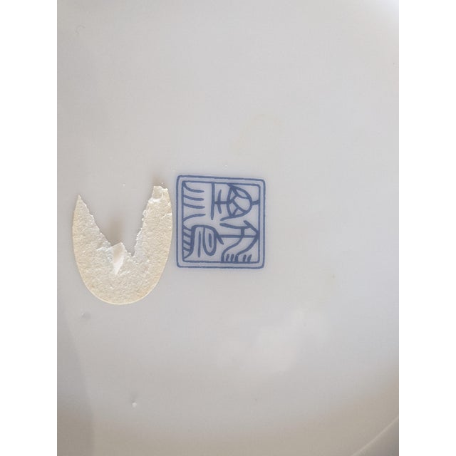 Vintage Japanese Imari Porcelain Decorative Footed Bowl For Sale - Image 10 of 10