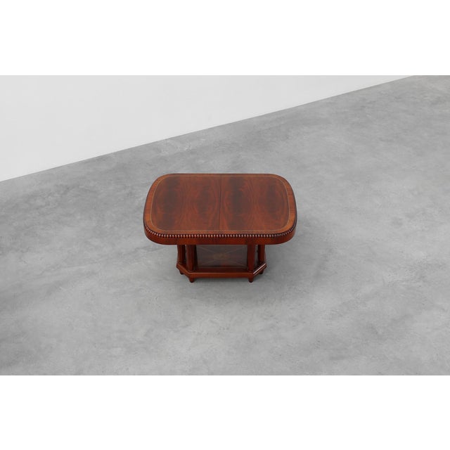 Art Deco Extendable Dining Table from De Coene, Belgium, 1935 For Sale - Image 9 of 18