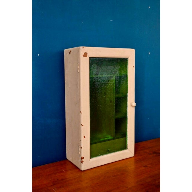Beige Antique Bohemian Medicine Cabinet For Sale - Image 8 of 12