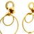 1980s Pair of itlaian Aletto Brothers 18k Gold Long Link Drop Earrings For Sale - Image 12 of 13
