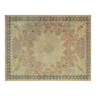 Antique Persian Tabriz Rug For Sale