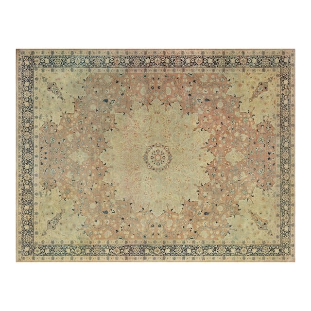 Antique Persian Tabriz Rug For Sale