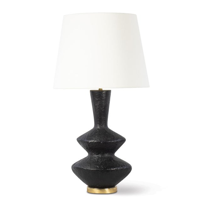 Metal Regina Andrew Poe Metal Table Lamp, Black For Sale - Image 7 of 7