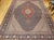 Burgundy Antique Tabriz Mahi Rug, Hand-Knotted Wool & Silk, Herati Geometric Pattern, 10x13 For Sale - Image 8 of 16