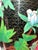 Vintage Chinese Black Cloisonné Enamel Peony & Butterfly Vase, 8" For Sale - Image 10 of 13