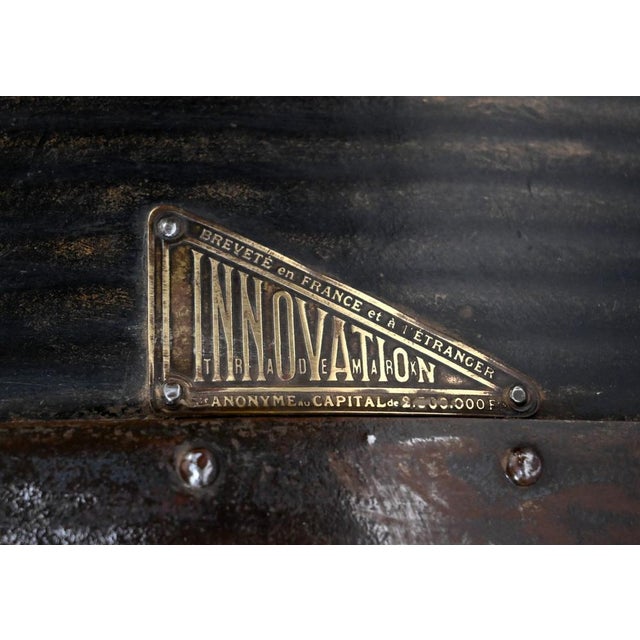 Secretary Trunk in Mahogany Interior, 1900s For Sale - Image 6 of 18