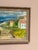 Coastal Landscape with House, 1950s, Oil Painting on Panel, Framed For Sale - Image 13 of 18