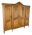 Vintage French Louis XVI Oak Four Door Carved Armoire For Sale