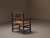 Wood Brutalist Wood and Straw Armchair, France, 1950 For Sale - Image 7 of 18