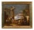 After Giovani Ghisolfi, View of Classical Ruins Pythagoras Landscape, 1660, Oil on Canvas, Framed For Sale