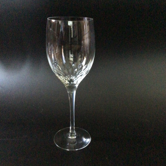 1970s Orrefors Prelude Clear Water Goblets-Set of 4 For Sale - Image 5 of 12