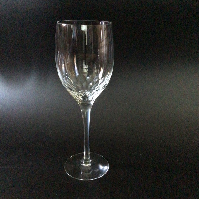 1970s Vintage Orrefors Prelude Clear Water Goblets-Set of 4 For Sale - Image 5 of 12
