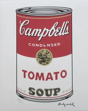 1986 Carnegie Museum of Art Andy Warhol Campbell's Soup Tomato 403/3000 Lithograph
