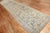 Vintage Soft Blue Turkish Runner - 4' x 17'11" For Sale - Image 10 of 10