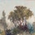 1970s 'Horses by the Eucalyptus' by Leonardo Remigante, 1973, Cuneo, Piedmont, Italian Impressionist, Equestrian For Sale - Image 5 of 10