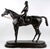 Metal After Valton, Jockey on Horseback, Late 19th Century, Bronze For Sale - Image 7 of 9