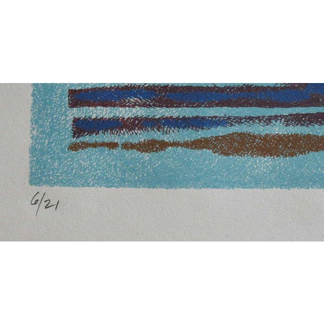 Yargo De Lucca, Inuit-Inspired Silkscreen Print, "Canada Suite Series", Ed. 6/21, 1976-1977 For Sale - Image 4 of 7