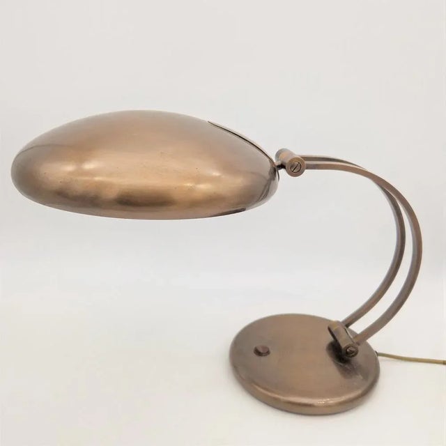 Bronzed Table Lamp from Egon Hillebrand, 1975 For Sale - Image 10 of 11