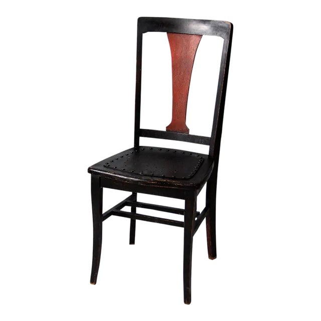 Antique Arts& Crafts Accent Chair For Sale
