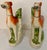 Pair 19th Century Staffordshire Greyhound/ Whippet Dog Spill Vase Figurines For Sale - Image 4 of 11