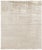 Transitional Exquisite Rugs Arras Hand loom Bamboo/Silk Ivory Rug-6'x9' For Sale - Image 3 of 3
