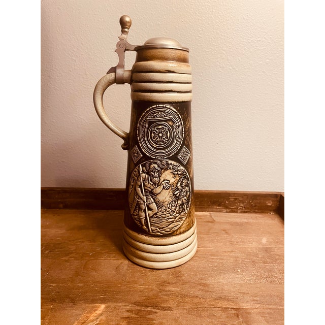 Vintage Getz German Beer Stein For Sale - Image 4 of 7