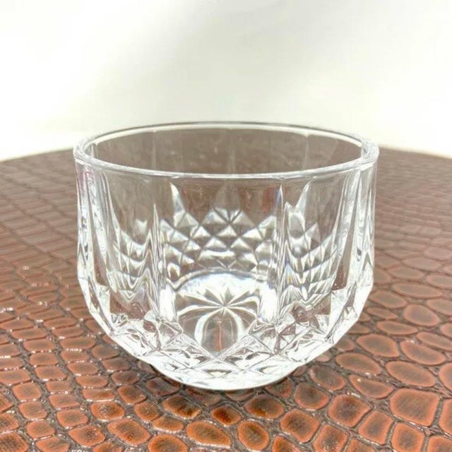 Vintage Small Bohemia Lead Crystal Liquor Glass For Sale In Palm Springs - Image 6 of 7