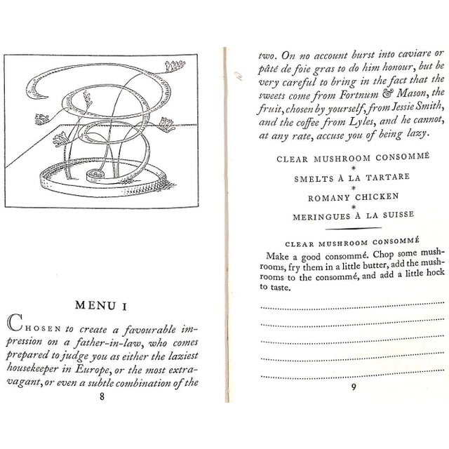 "Lovely Food: A Cookery Notebook" 1931 Lowinsky, Ruth For Sale - Image 10 of 15
