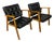 Vintage Swedish Chairs in Beech, 1960s, Set of 2 For Sale