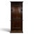 Carved Oak Entryway Coat Rack with Wrought Iron Hooks For Sale - Image 6 of 6