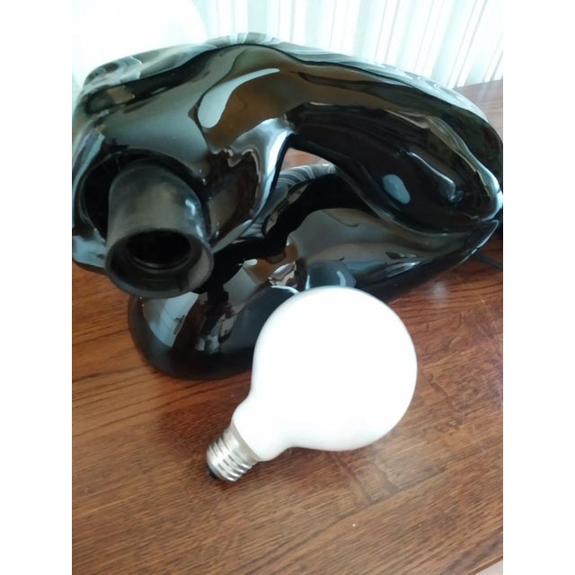 Black Arm Wall Lights with Dumbbells, Set of 2 For Sale - Image 13 of 16