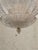 Murano Clear Granola Glass Leaf Chandelier For Sale In Dallas - Image 6 of 7