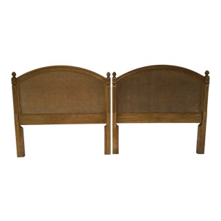 20th Century French Regency Henredon Twin Headboards - a Pair For Sale