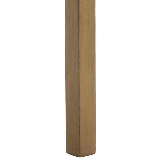 Wood Heaven Scalloped Low Drawer Accent Table in Desert Brown For Sale - Image 7 of 10