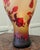 Glass Vintage French Cameo Glass Vase after Emile Gallé, 1980 For Sale - Image 7 of 8