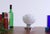 Metal Artichoke Seerose Flower Glass Table Lamp by Peill and Putzler, 1970s For Sale - Image 7 of 12