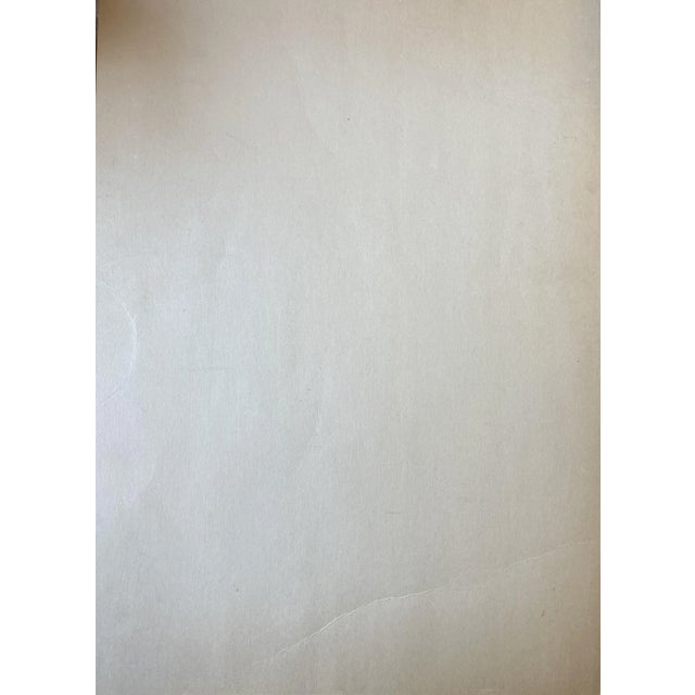 Alain Bonnefoit, Joséphine, 1969, Watercolor Drawing For Sale - Image 5 of 6