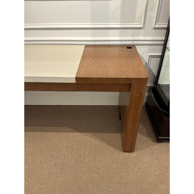 Brown Baker Barbara Barry Waterfall Desk For Sale - Image 8 of 13