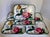 Vintage Italian Hand-Painted Floral Snack Plates With Cup Rests - Set of 8 For Sale - Image 11 of 13