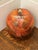 Metal Vintage Metal Pumpkin Head Lantern on Wooden Pole For Sale - Image 7 of 12