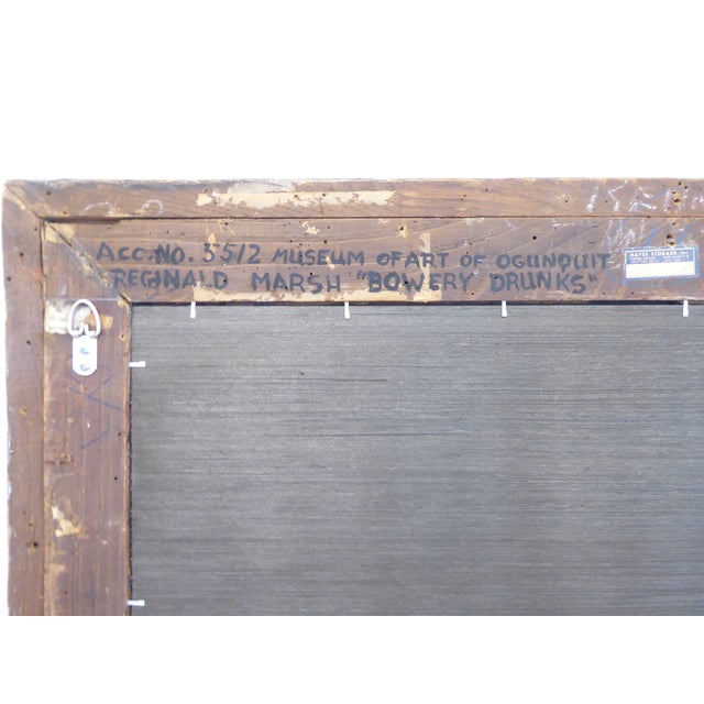 Mid 20th Century 20th Century Weathered Heydendryk Style Mirror For Sale - Image 5 of 6