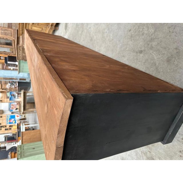 Handcrafted Sideboard in Wood For Sale - Image 14 of 15